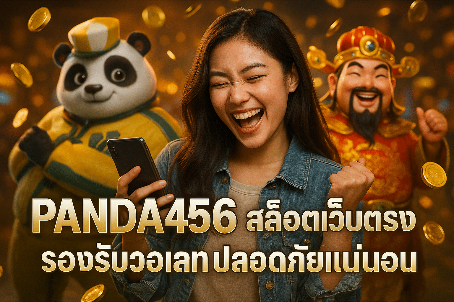 PANDA456 สล็อตเว็บตรง รองรับวอเลท ปลอดภัยแน่นอน