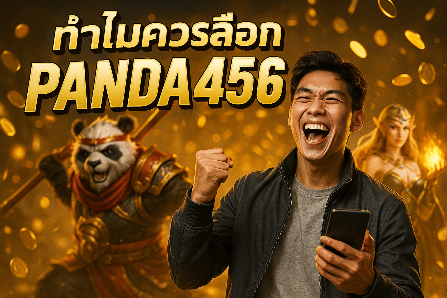 ทำไมควรเลือก PANDA456 — จุดเด่นที่เว็บอื่นไม่มี