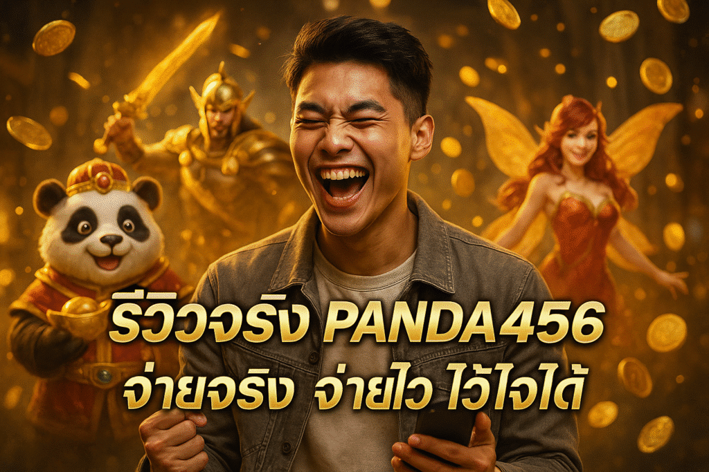 รีวิวจริง PANDA456 — จ่ายจริง จ่ายไว ไว้ใจได้
