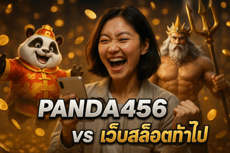 PANDA456 vs เว็บสล็อตทั่วไป — เปรียบให้เห็นชัด ๆ