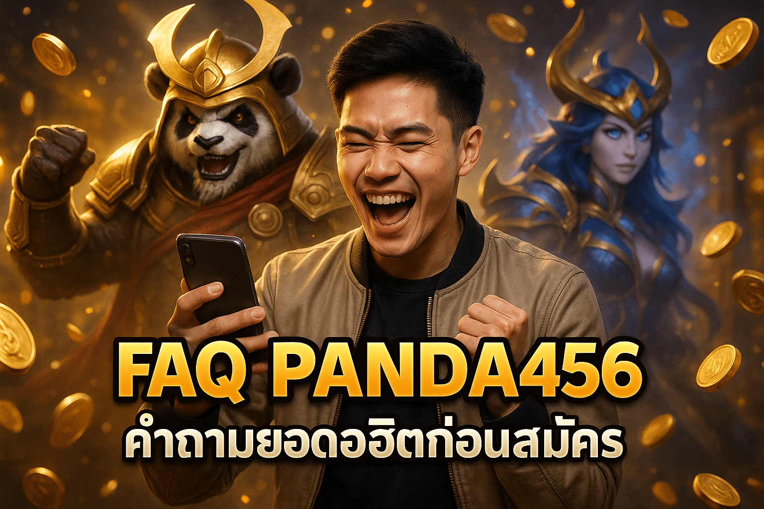 FAQ PANDA456 คำถามยอดฮิตก่อนสมัคร